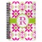 Suzani Floral Spiral Journal Large - Front View