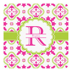 Suzani Floral Square Decal - Small (Personalized)