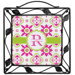 Suzani Floral Square Trivet (Personalized)