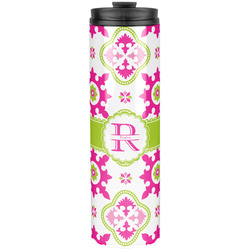 Suzani Floral Stainless Steel Skinny Tumbler - 20 oz (Personalized)