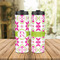 Suzani Floral Stainless Steel Tumbler - Lifestyle