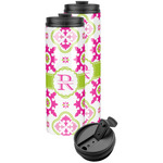 Suzani Floral Stainless Steel Skinny Tumbler (Personalized)