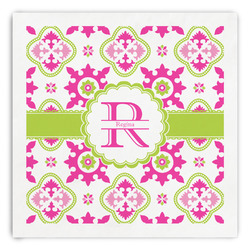 Suzani Floral Paper Dinner Napkins (Personalized)
