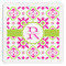 Suzani Floral Paper Dinner Napkin - Front View