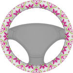 Suzani Floral Steering Wheel Cover