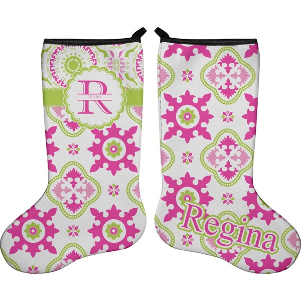 Suzani Floral Stocking - Double-Sided - Approval