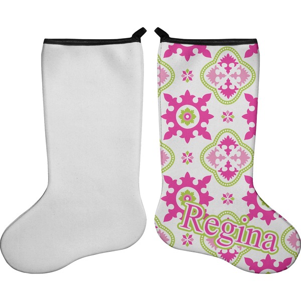 Suzani Floral Stocking - Single-Sided - Approval