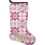 Suzani Floral Holiday Stocking - Neoprene (Personalized)