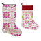 Suzani Floral Stockings - Side by Side compare