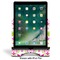 Suzani Floral Stylized Tablet Stand - Front with ipad