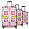 Suzani Floral Suitcase Set 1 - MAIN