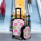Suzani Floral Suitcase Set 4 - IN CONTEXT
