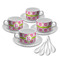 Suzani Floral Tea Cup - Set of 4