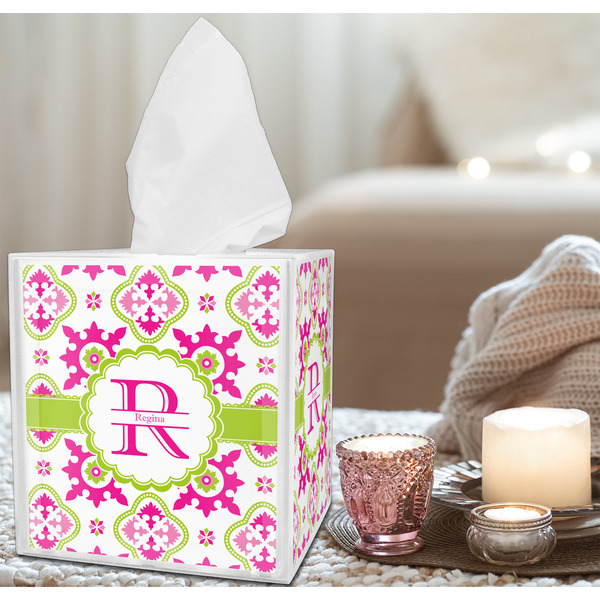 Suzani Floral Tissue Box - LIFESTYLE