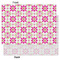 Suzani Floral Tissue Paper - Lightweight - Large - Front & Back