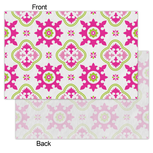 Suzani Floral Tissue Paper - Lightweight - Small - Front & Back