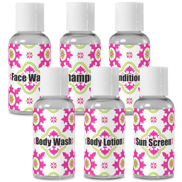 Custom Suzani Floral Travel Bottles (Personalized)