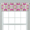 Suzani Floral Valance - Closeup on window