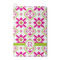 Suzani Floral Waffle Weave Golf Towel (Personalized)