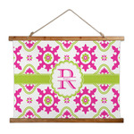 Suzani Floral Wall Hanging Tapestry - Wide (Personalized)