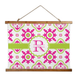 Suzani Floral Wall Hanging Tapestry - Wide (Personalized)