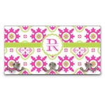 Suzani Floral Wall Mounted Coat Rack (Personalized)