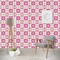 Suzani Floral Wallpaper & Surface Covering (Water Activated - Removable)