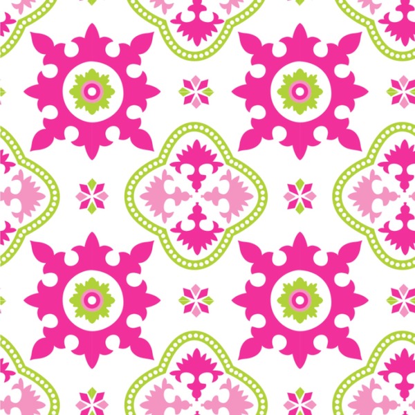 Custom Suzani Floral Wallpaper & Surface Covering (Peel & Stick 24"x 24" Sample)