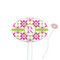 Suzani Floral Oval Plastic Stir Sticks (Personalized)
