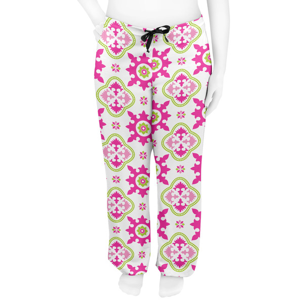 Suzani Floral Women's Pj on model - Front