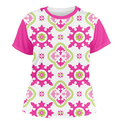 Suzani Floral Women's Crew T-Shirt - X Small