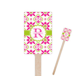 Suzani Floral Rectangle Wooden Stir Sticks (Personalized)