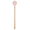 Suzani Floral Wooden 7.5" Stir Stick - Round - Single Stick