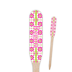 Suzani Floral Paddle Wooden Food Picks (Personalized)