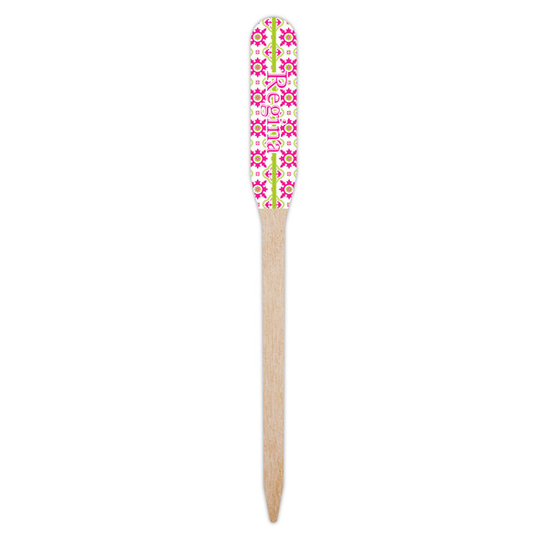 Suzani Floral Wooden Food Pick - Paddle - Single Pick