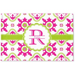 Suzani Floral Woven Mat (Personalized)