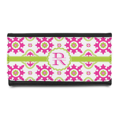 Suzani Floral Leatherette Ladies Wallet (Personalized)
