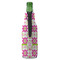 Suzani Floral Zipper Bottle Cooler - BACK (bottle)