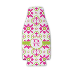 Suzani Floral Zipper Bottle Cooler (Personalized)
