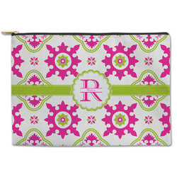 Suzani Floral Zipper Pouch (Personalized)