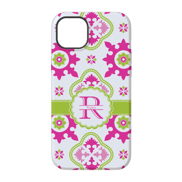 Suzani Floral iPhone 14 Tough Case - Back
