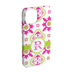 Suzani Floral iPhone Case - Plastic - iPhone 15 Pro (Personalized)