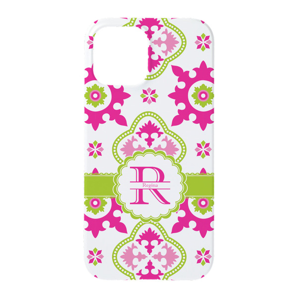 Suzani Floral iPhone 15 Pro Case - Back