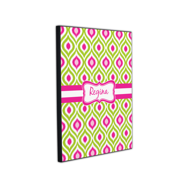 Ogee Ikat 11x14 Wood Print - Angle View