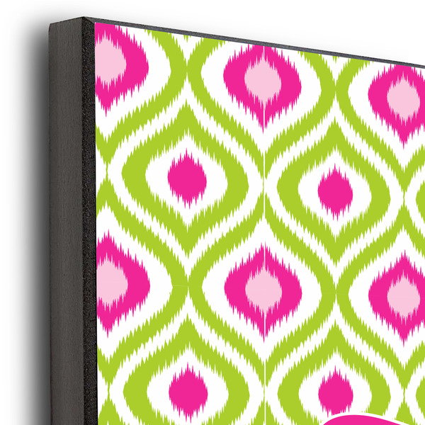 Ogee Ikat 11x14 Wood Print - Closeup