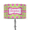 Ogee Ikat 12" Drum Lamp Shade - Fabric (Personalized)