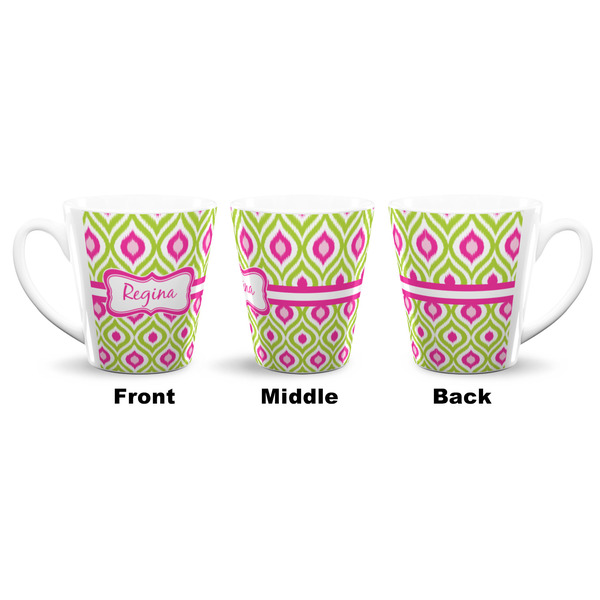 Ogee Ikat 12 Oz Latte Mug - Approval