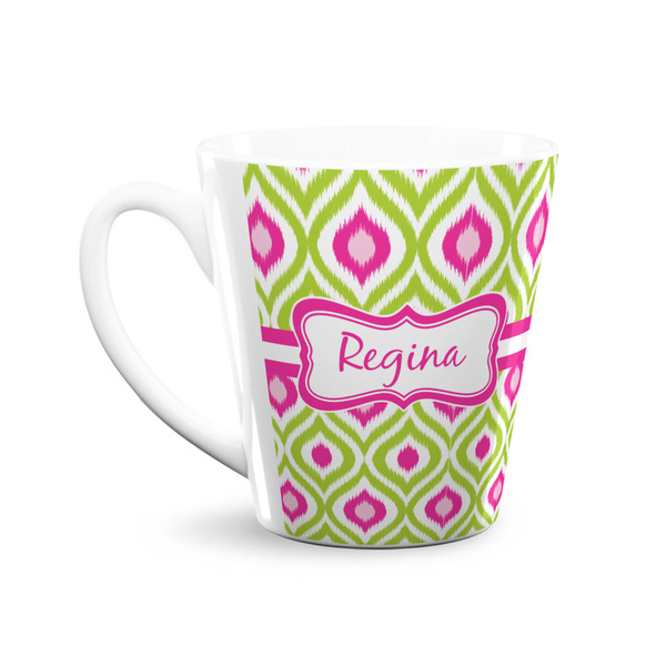 Ogee Ikat 12 Oz Latte Mug - Front