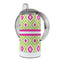 Ogee Ikat 12 oz Stainless Steel Sippy Cups - FULL (back angle)