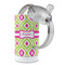 Ogee Ikat 12 oz Stainless Steel Sippy Cups - Top Off